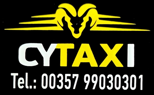 Paphos Taxi | Coral Bay Taxi - CYTAXI - Logo BLACK